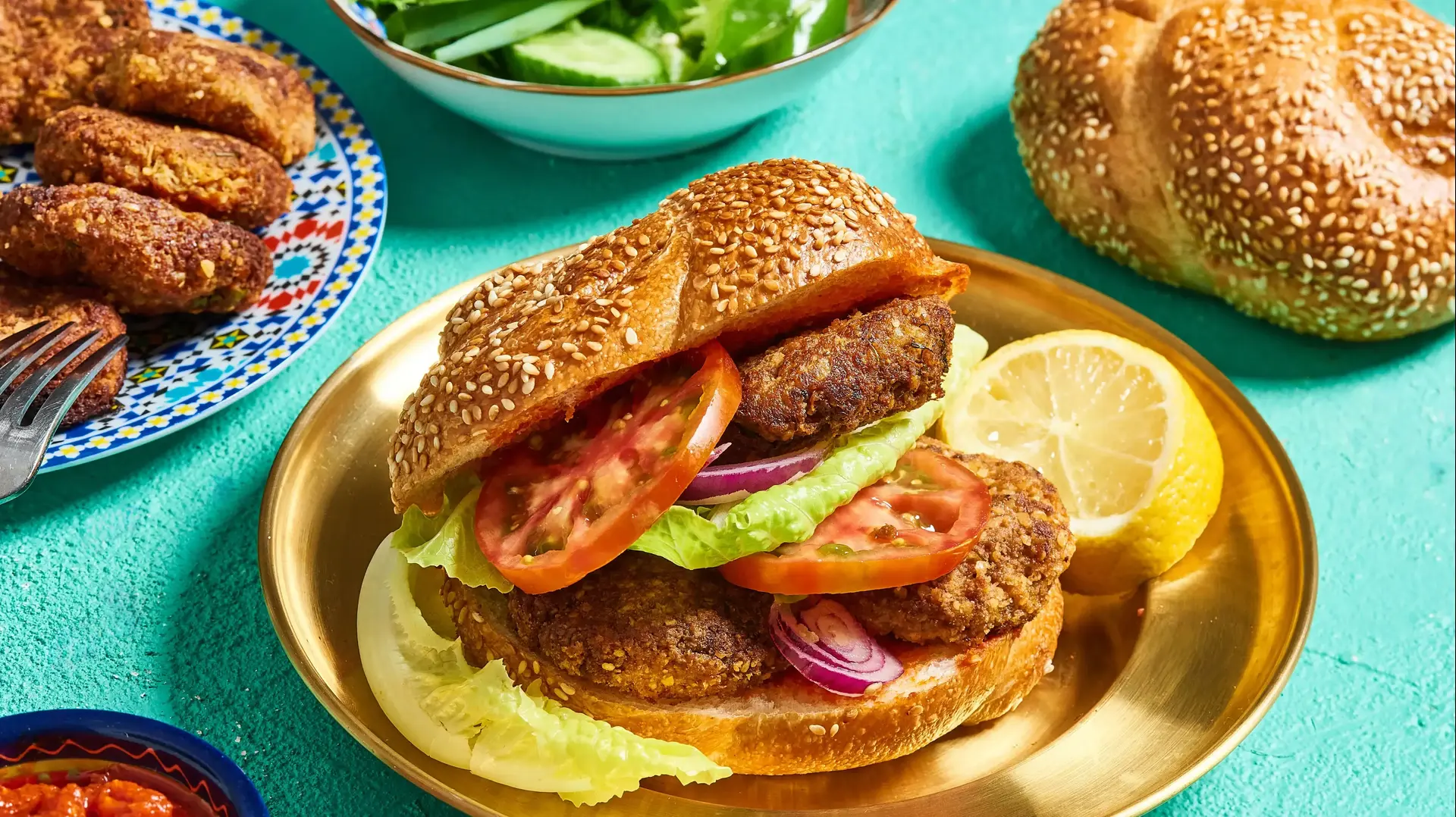 קציצות טונה של שמן עץ הזית
