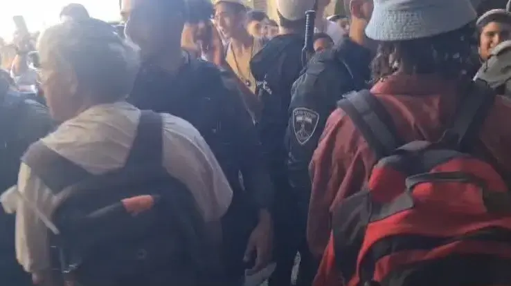אלימות נגד עיתונאים במצעד הדגלים