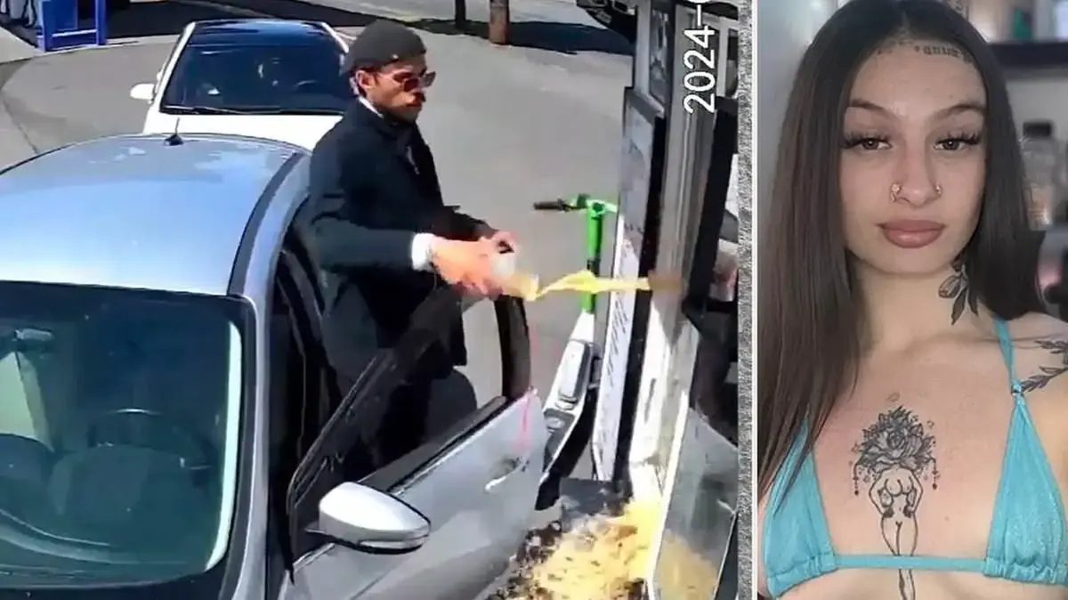בריסטה בביקיני בעימות אלים עם לקוח