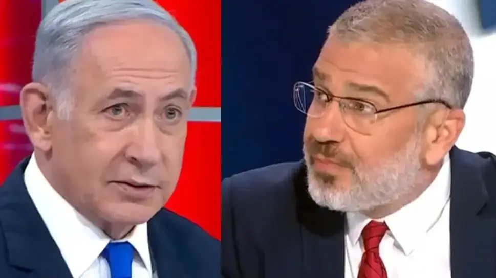 בנימין נתניהו מתראיין אצל ינון מגל בתכנית הפטריוטים בערוץ 14