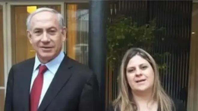 לבנת ניזרי וראש הממשלה בנימין נתניהו לבנת ניזרי וראש הממשלה בנימין נתניהו