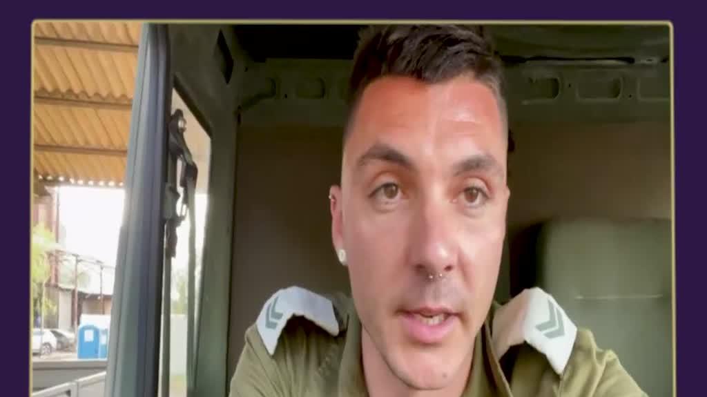 ולרי צ'פונוב ז"ל בפרויקט של ערוץ הספורט לתמיכה בעסקים של מילואימניקים