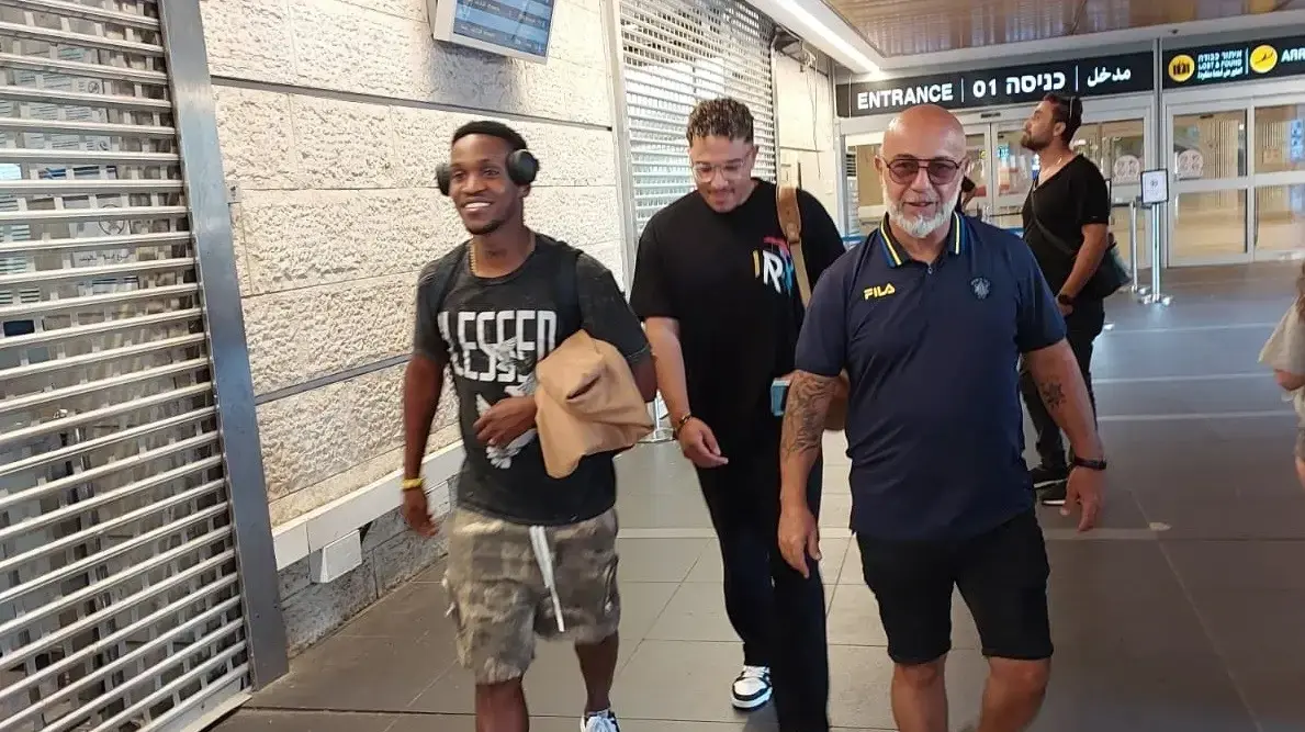 מילסון שחקן מכבי תל אביב עם נחיתתו בישראל