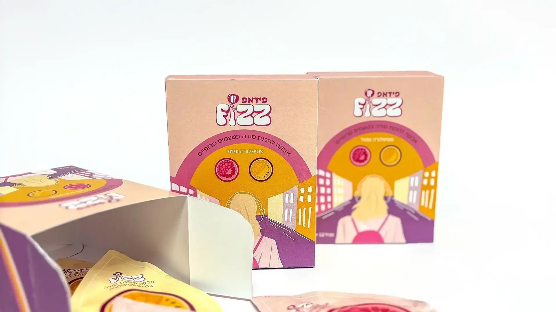 סודה בשקיות אישיות - ספיר יעקב