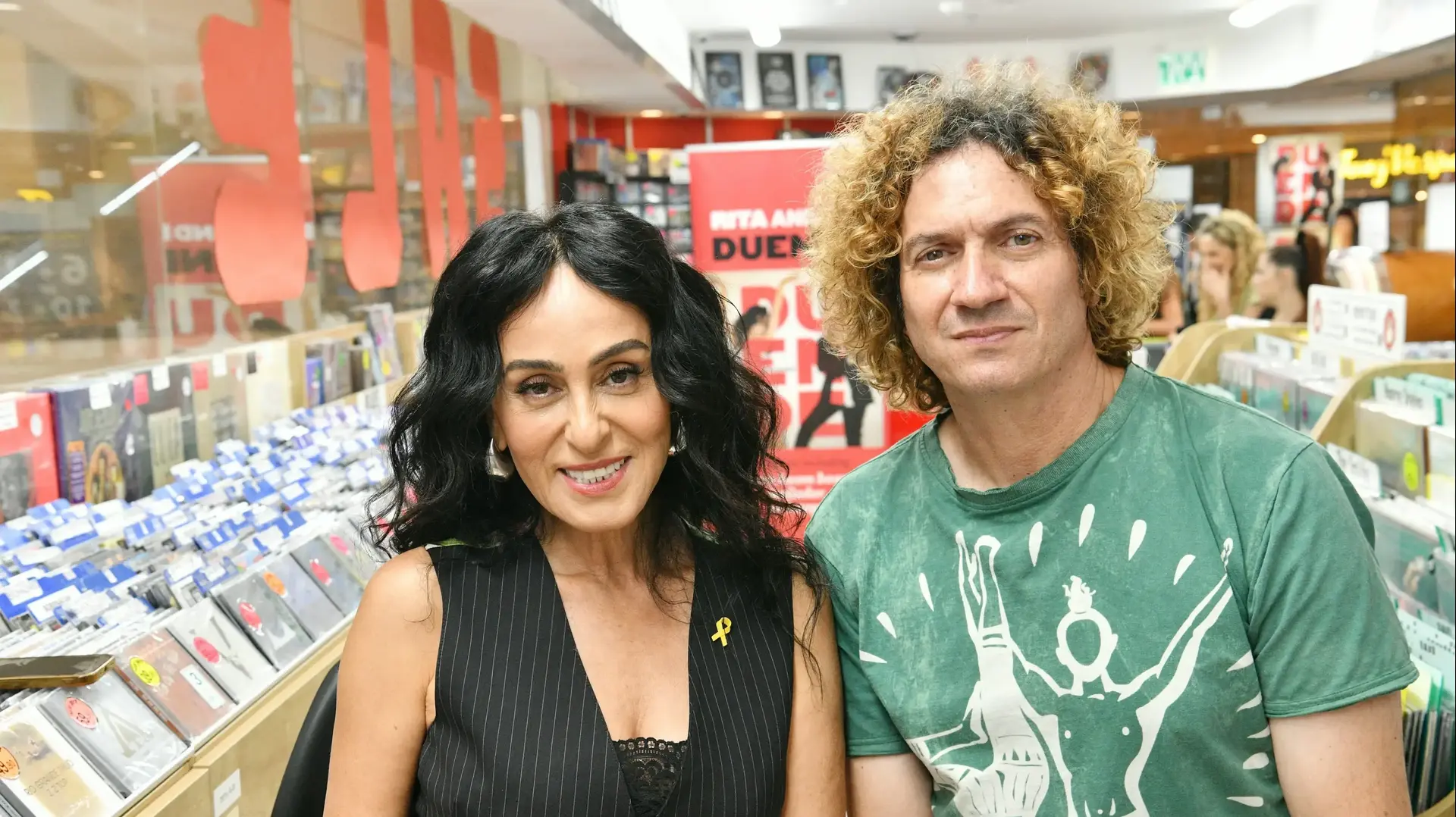 ריטה והמפיק המוזיקלי אייל ליאון קצב, הפועל תחת הכינוי ELK, בריאיון לוואלה תרבות לרגל השקת אלבומם "DUENDE"