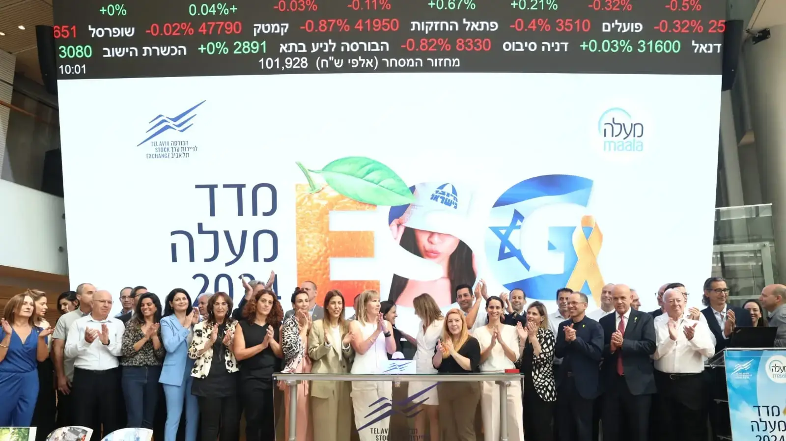יום פתיחת המסחר בבורסה בניצוח כל המנהלים מהחברות בדירוג מעלה.