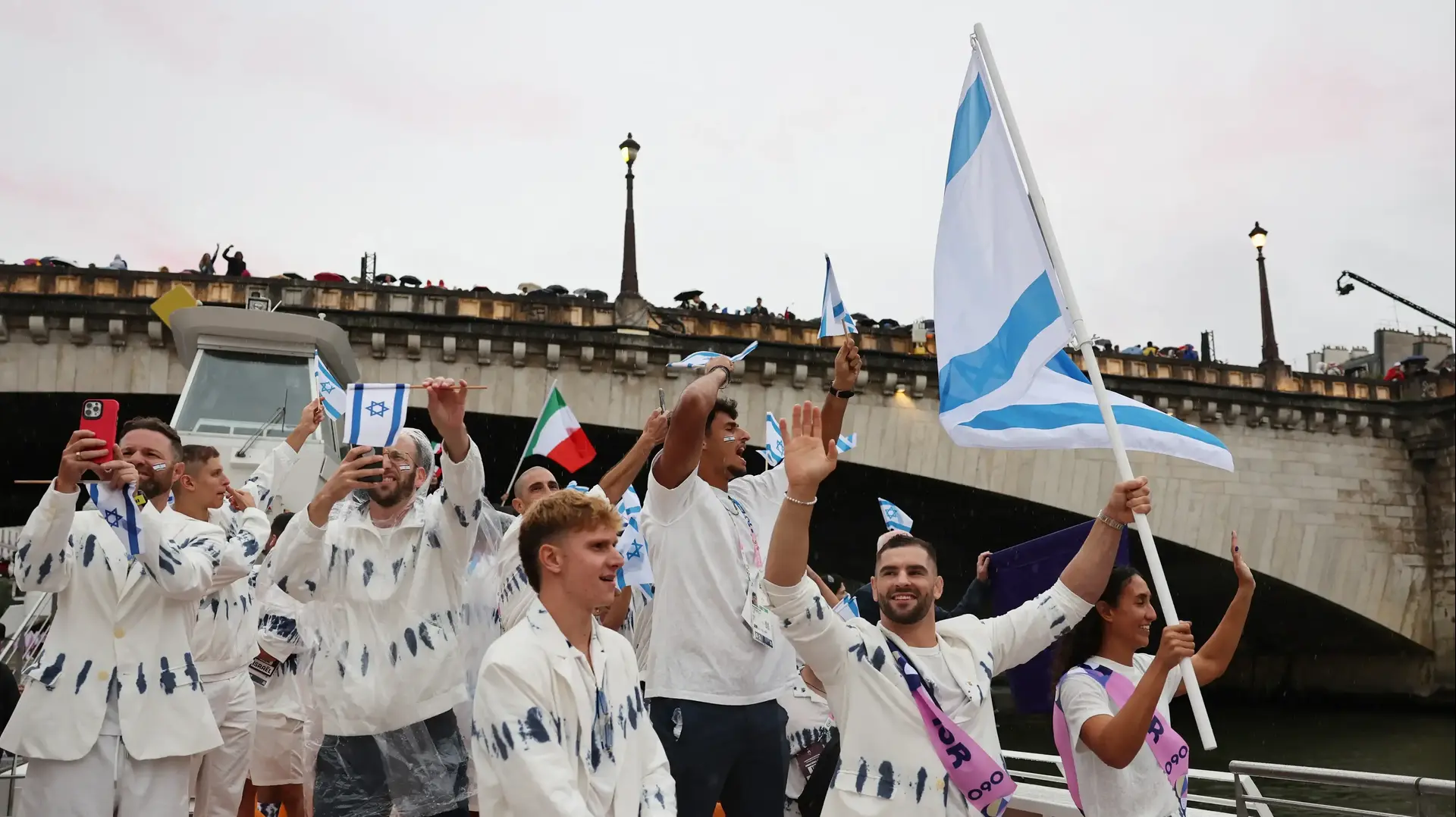 המשלחת הישראלית טקס פתיחה, פריז 2024
