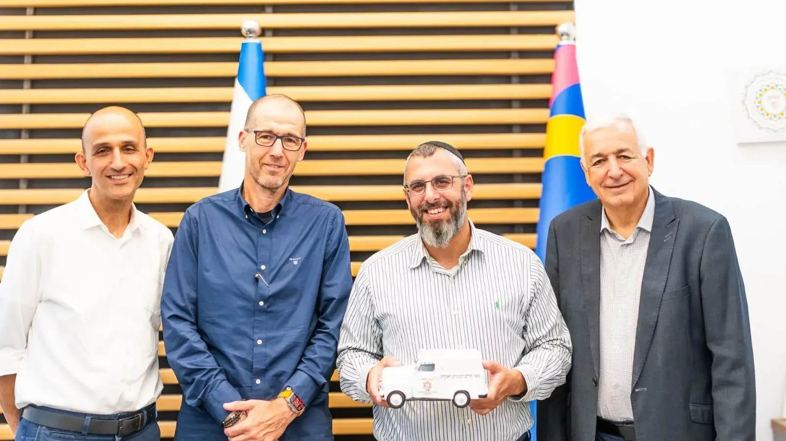 חניכת סניף של קופת חולים לאומית בחריש