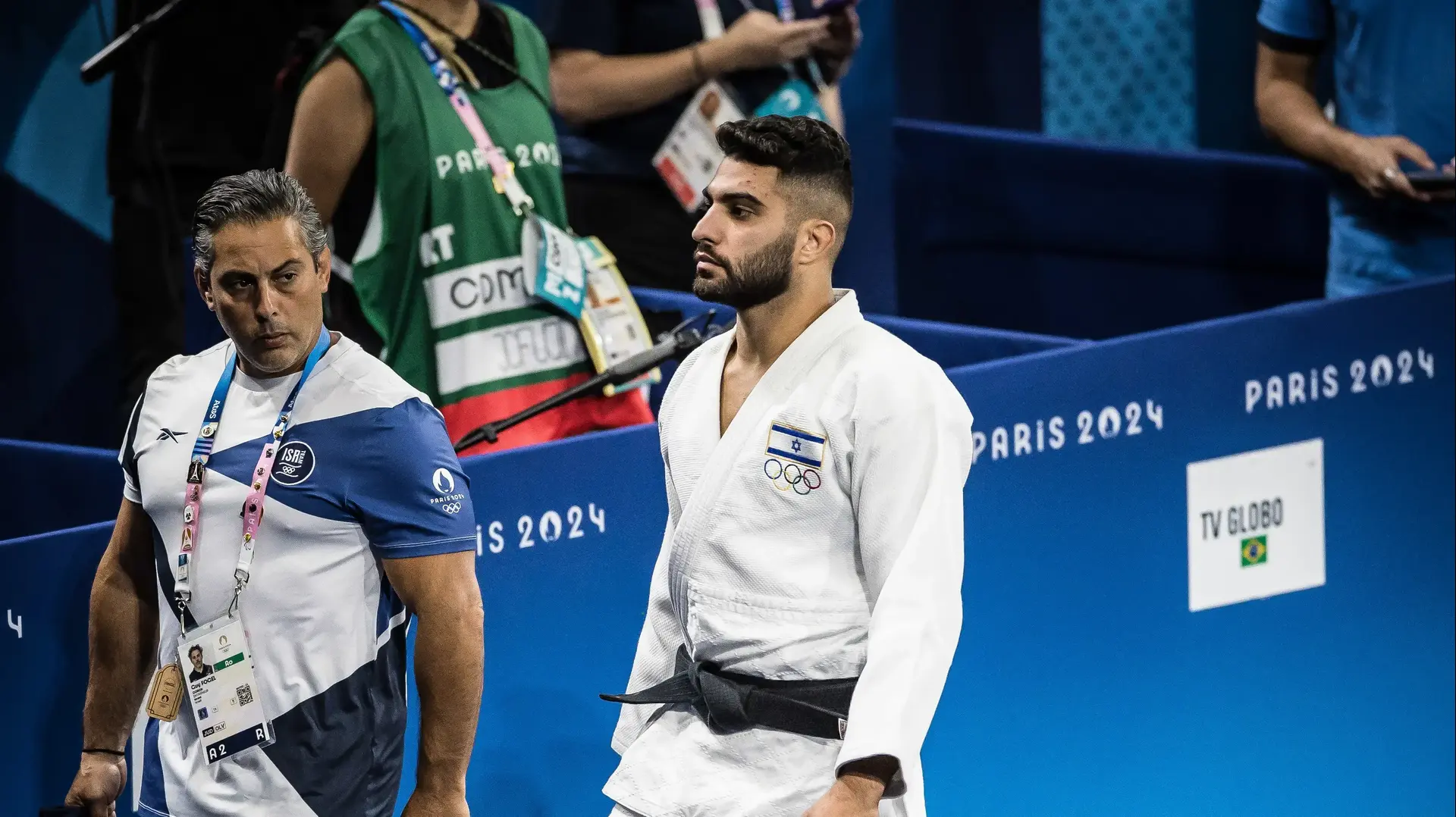 טוהר בוטבול עולה לבדו למזרן אחרי שיריבו האלג'יראי החרים את הקרב בפריז 2024