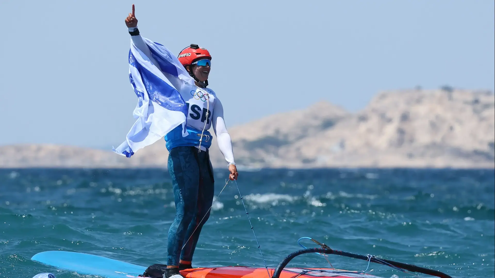 שרון קנטור אחרי הזכייה במדליית כסף באולימפיאדת 2024
