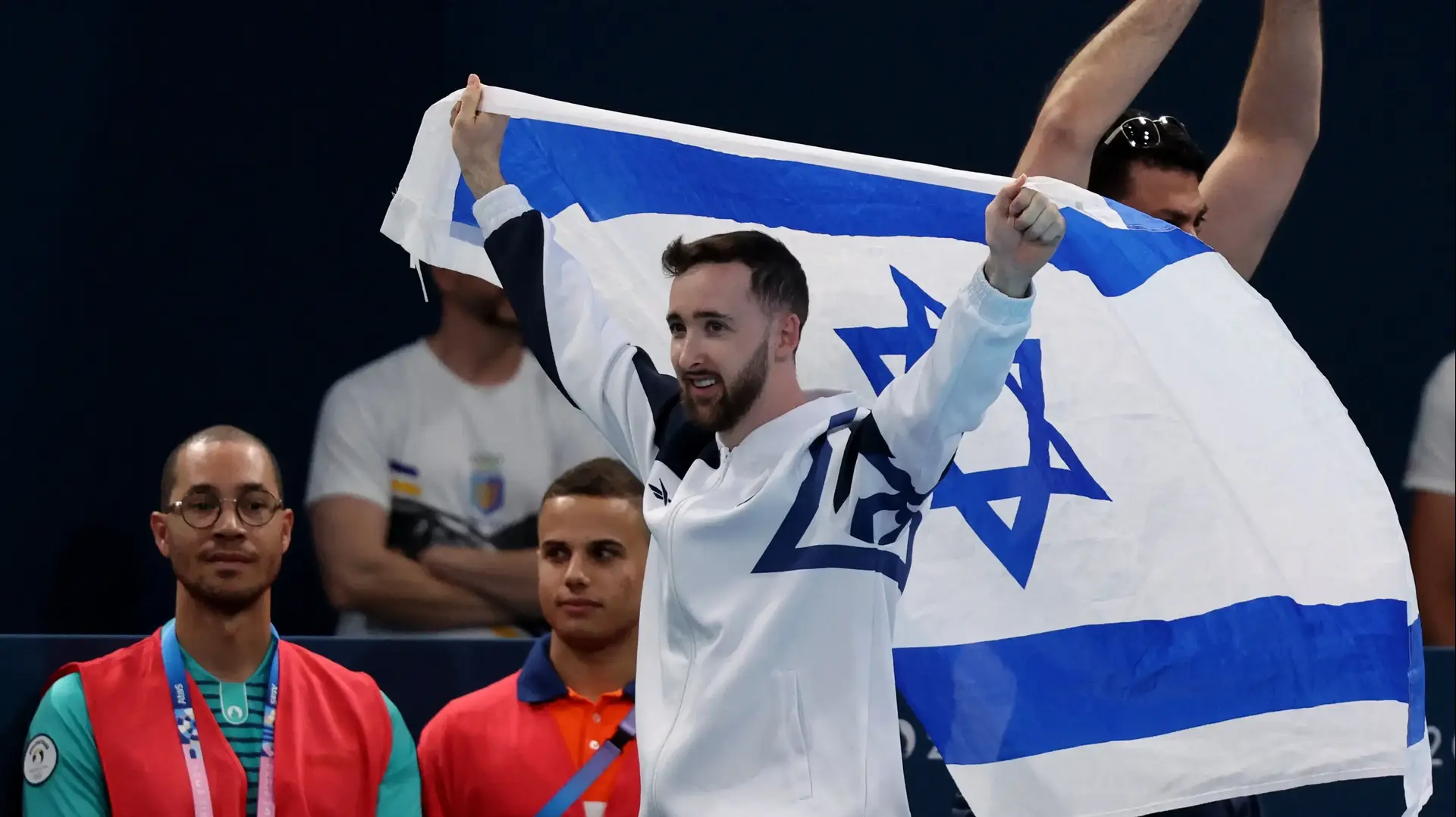 ארטיום דולגופיאט מתעמל ישראלי, פריז 2024