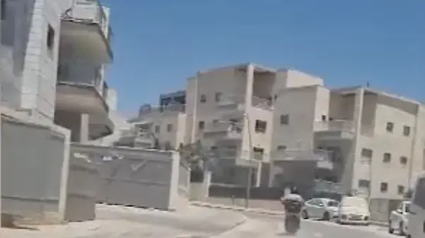 מרדף אחר גנב אופנוע בדימונה