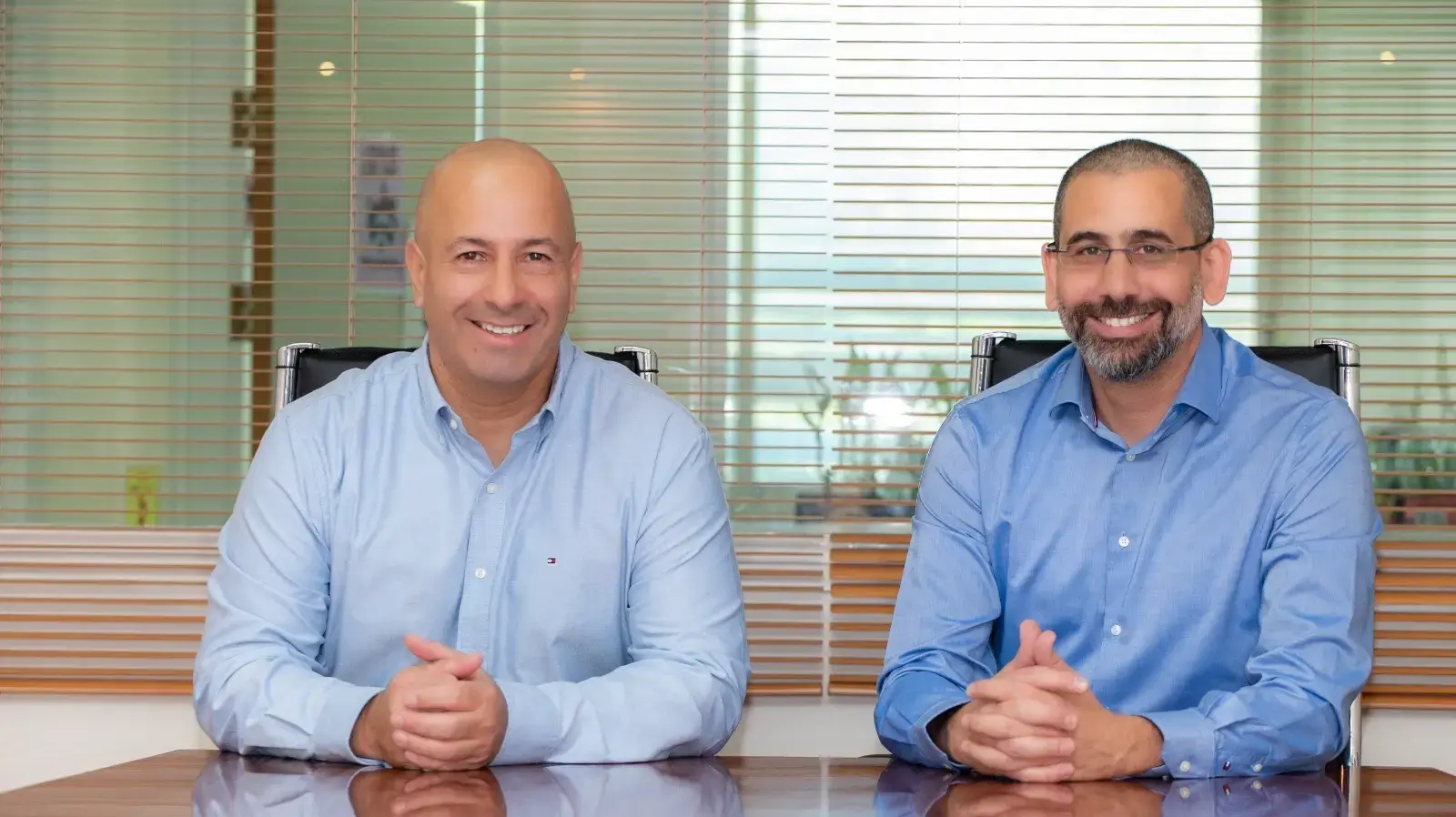 שי גלאי ומשה הורוביץ, מנכ"לים משותפים ביזמקו.