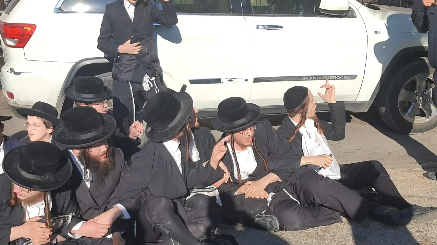 הפגנת חרדים, לשכת גיוס ירושלים, 21 באוגוסט 2024