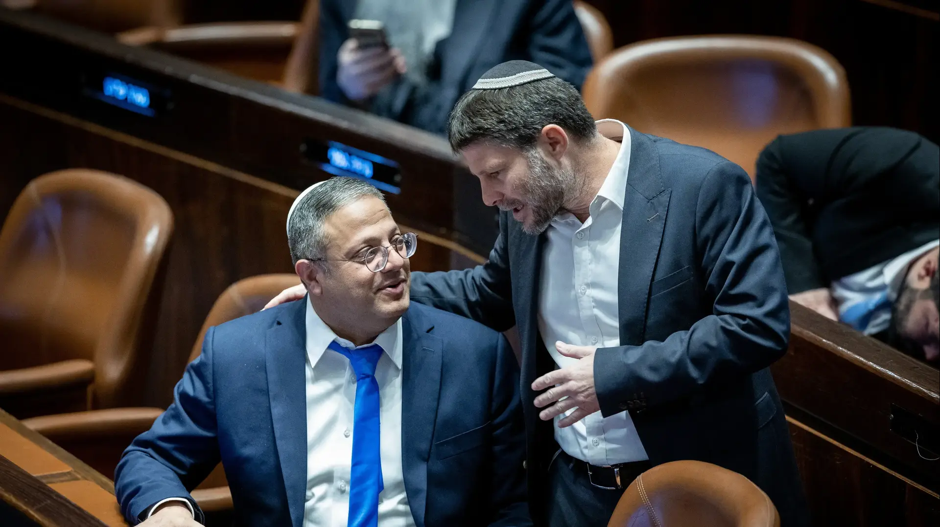 איתמר בן גביר ובצלאל סמוטריץ'
