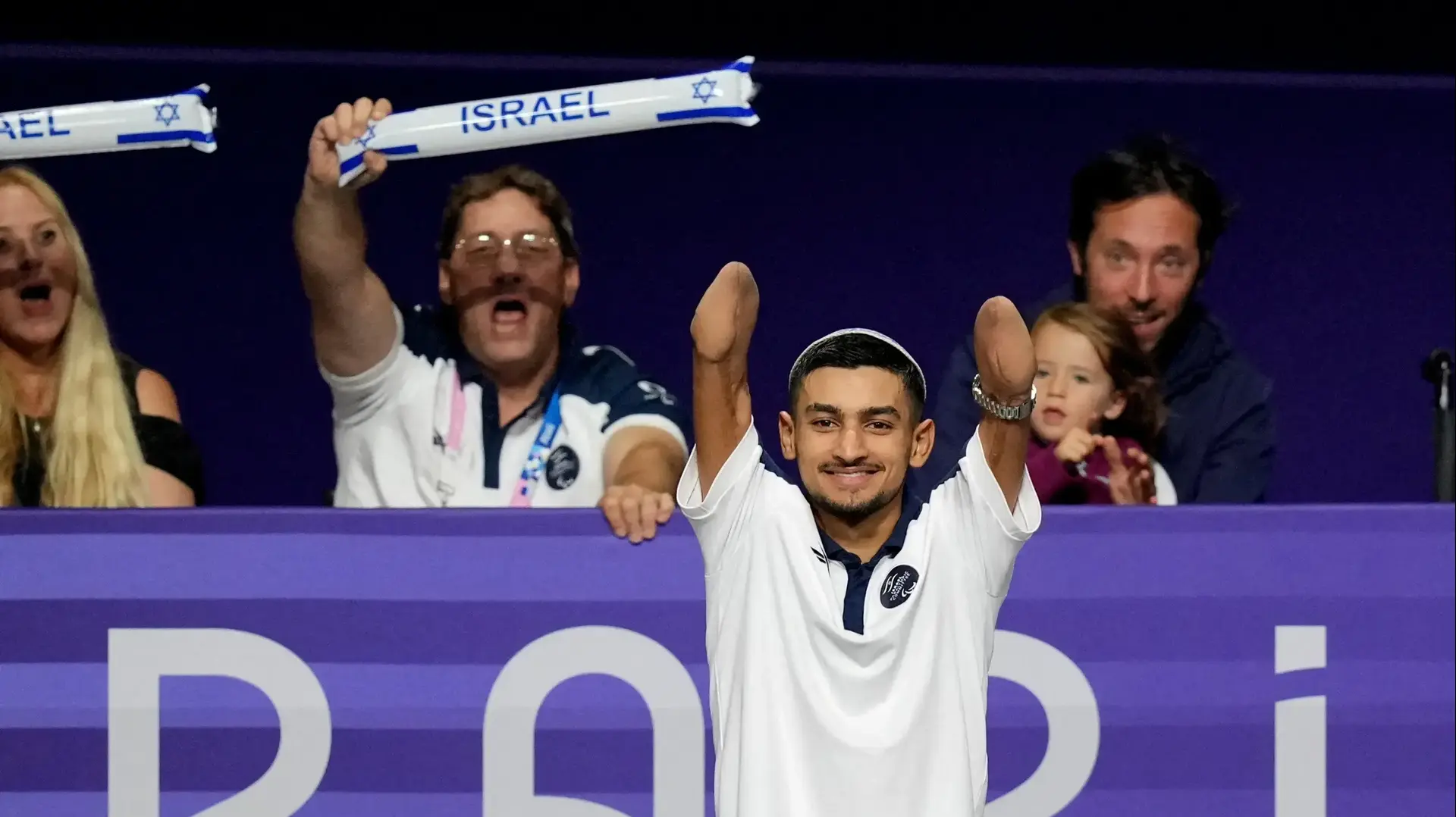 אסף יסעור לוחם טאקוונדו ישראלי אלוף פראלימפי, פריז 2024