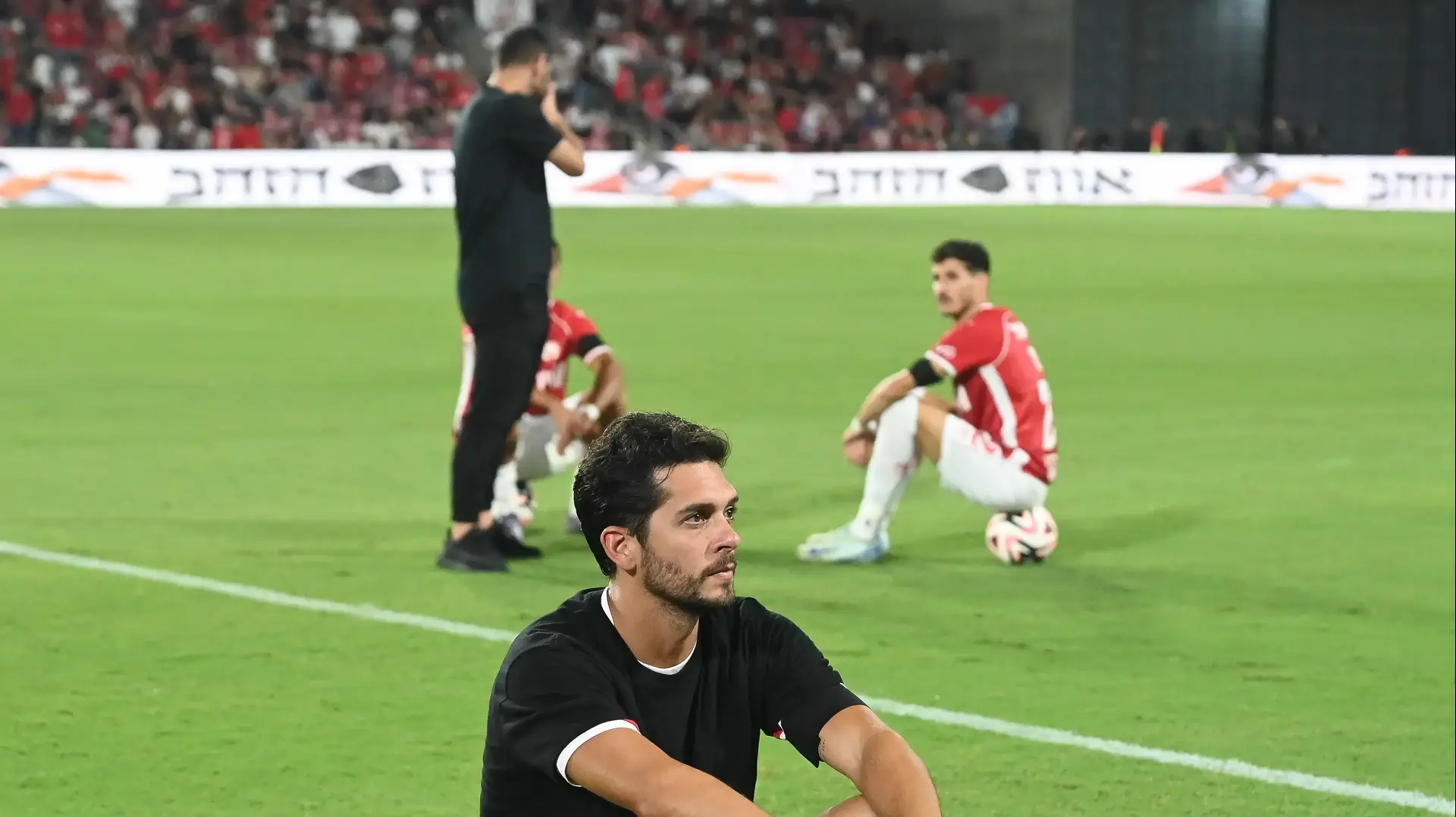 מריאנו באריירו שחקן הפועל באר שבע למשחק מול בני סכנין