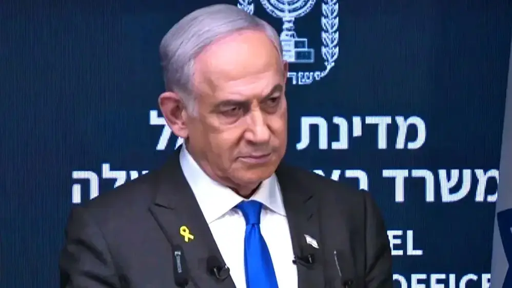 בנימין נתניהו ראש הממשלה במסיבת עיתונאים 
2 בספטמבר 2024
