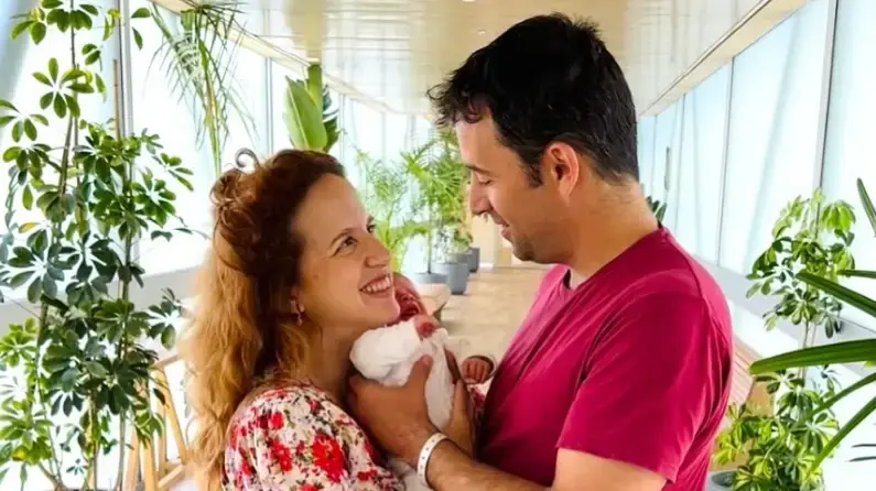 סתיו שפיר אחרי לידת בתה השנייה