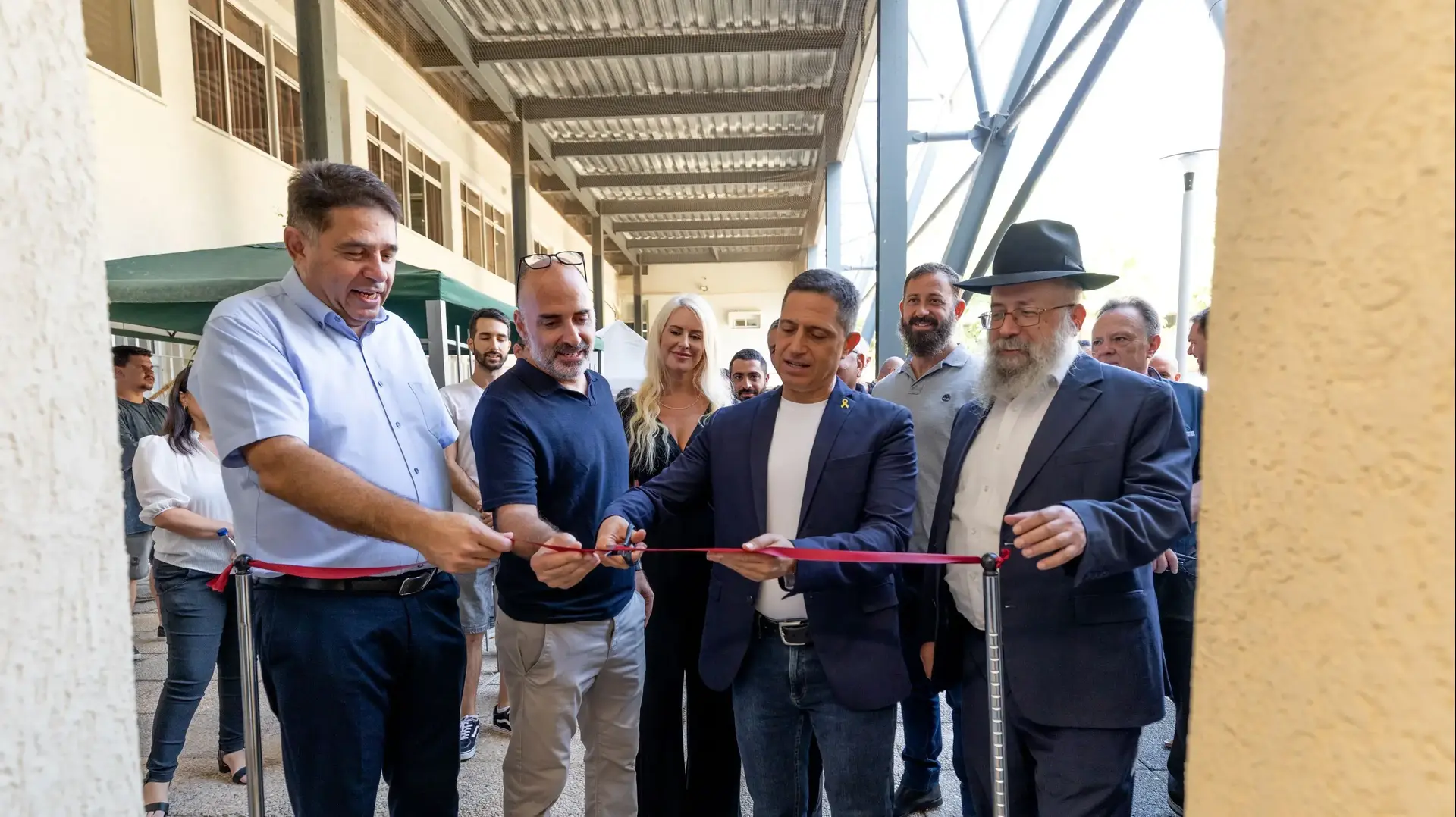 חנוכת המעבדה לעיצוב תעשייתי במכללה הטכנולוגית להנדסאים באר שבע, השבוע
