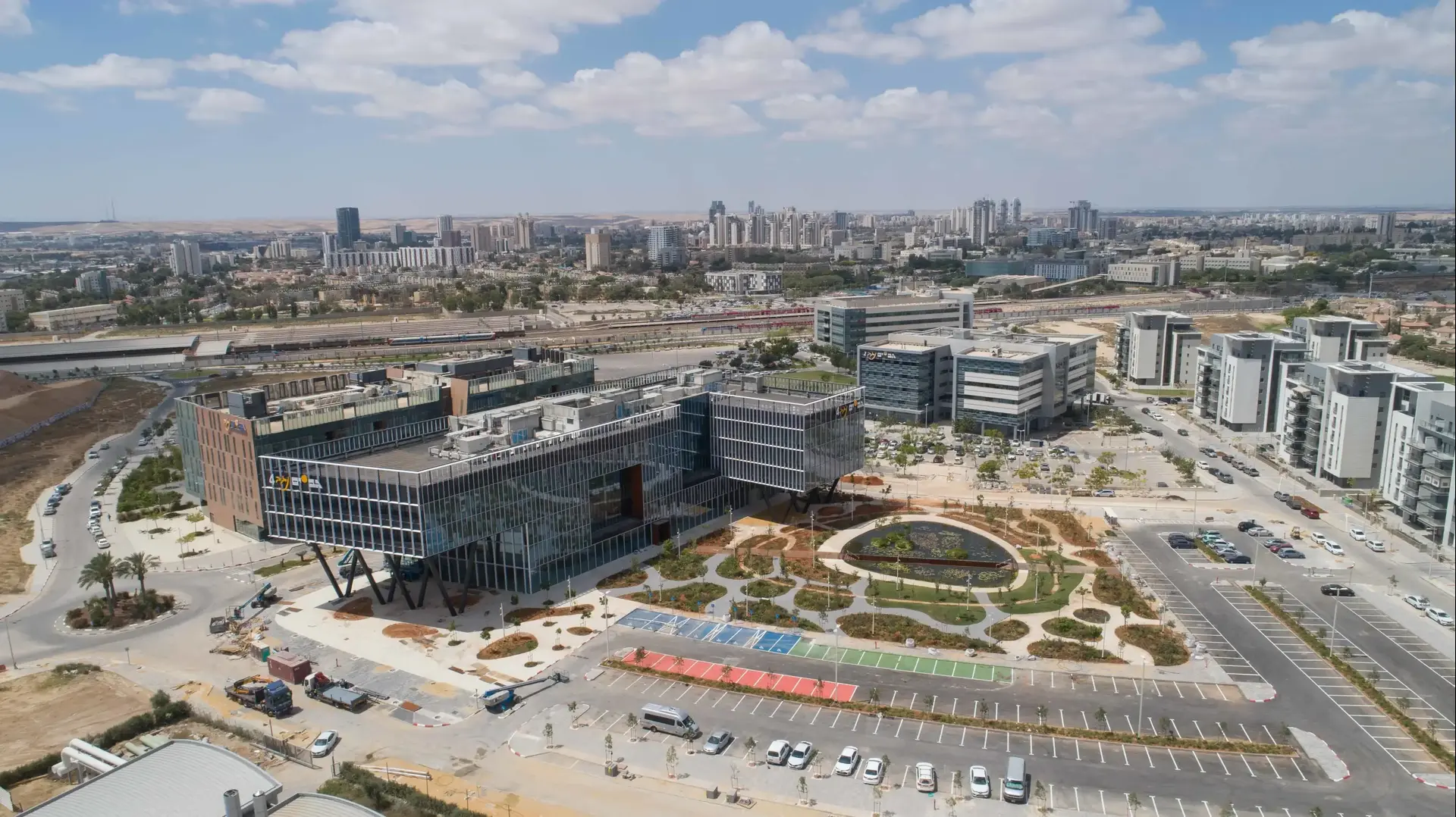 פארק ההייטק בלב רובע החדשנות של באר שבע
