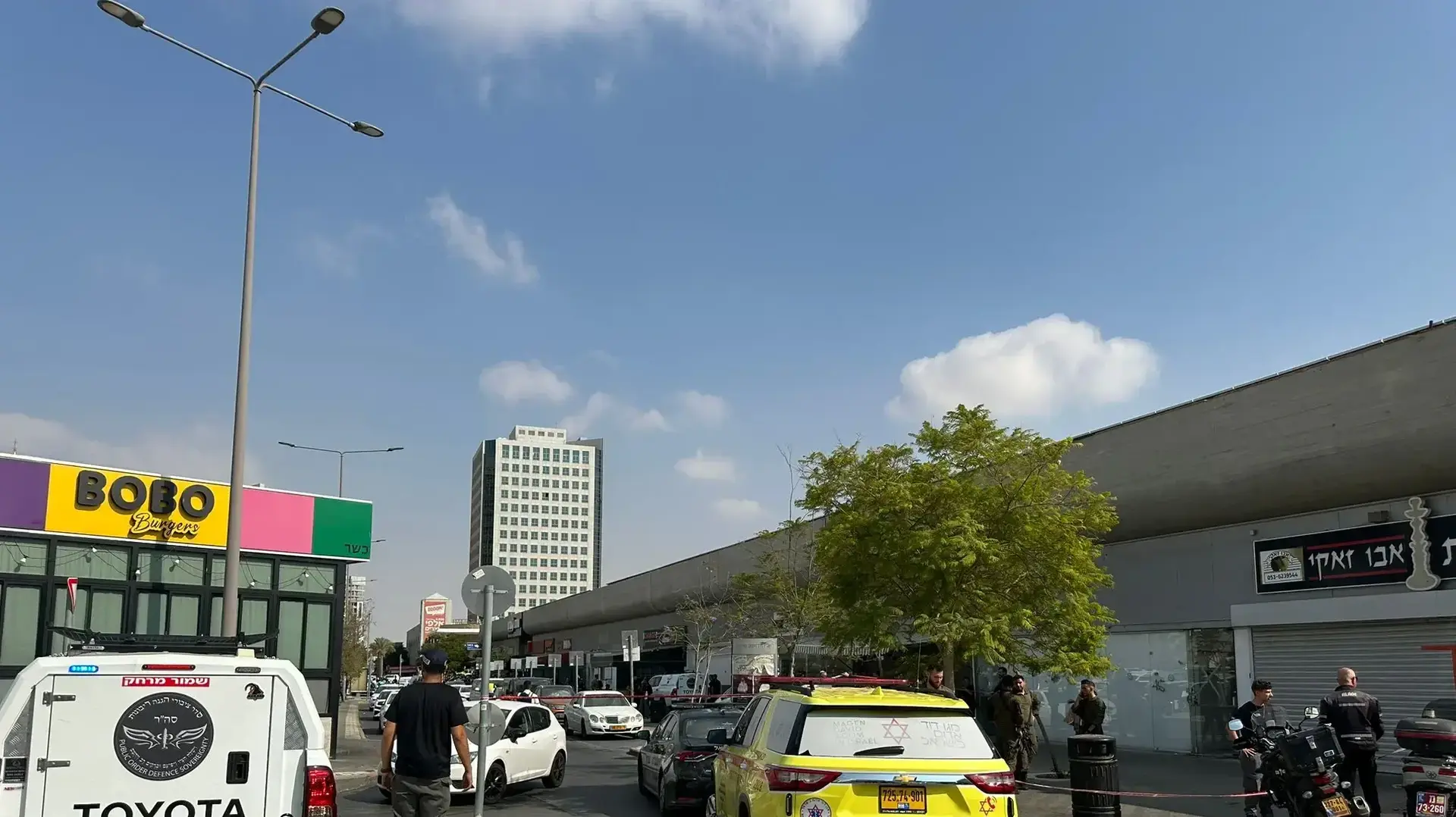 זירת פיגוע, תחנה מרכזית באר שבע, 6 באוקטובר 2024