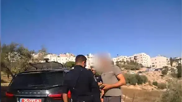 תיעוד: מעצר אחד החשודים