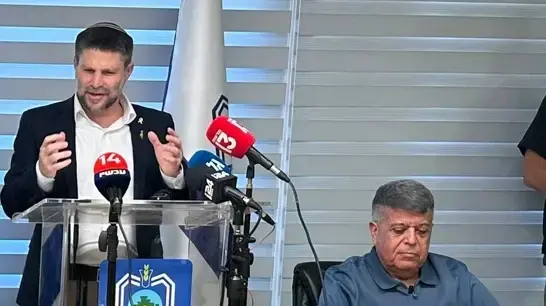 דנינו לצד סמוטריץ', באופקים דנינו לצד סמוטריץ', באופקים