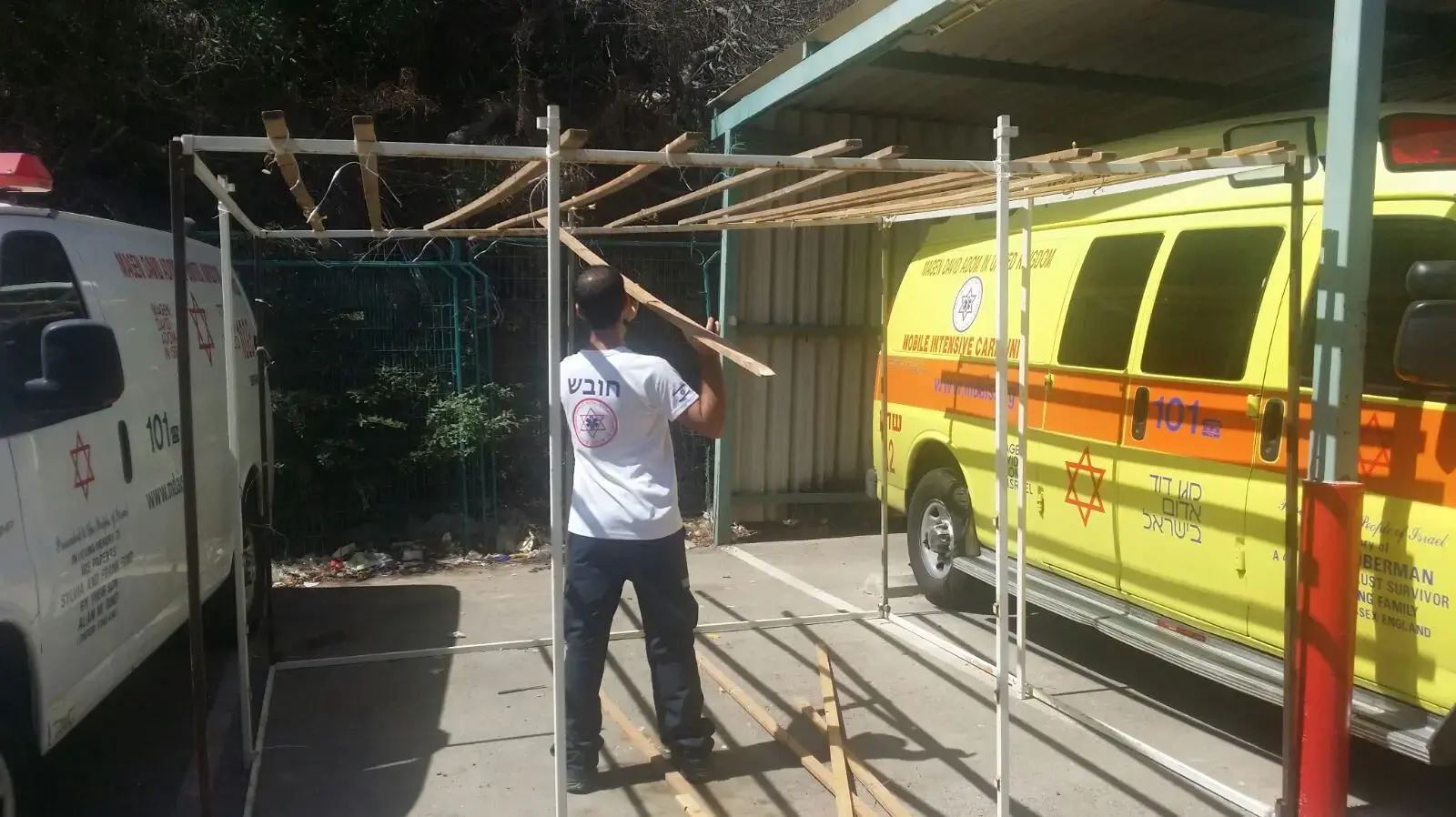 מדריך בטיחות של מד"א לקראת חג הסוכות
