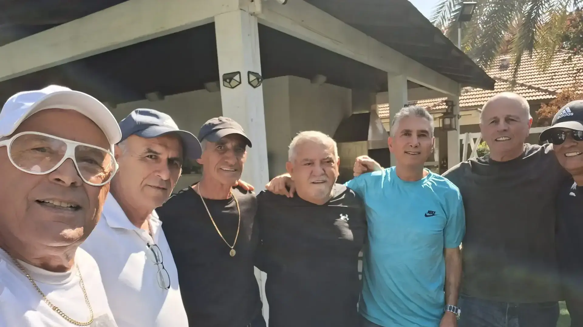 מפגש ותיקים אצל שלמה שרף