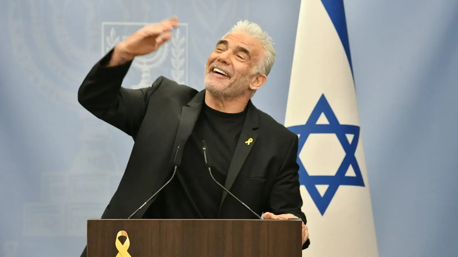 יאיר לפיד בסיעת "יש עתיד",  28 לאוקטובר 2024