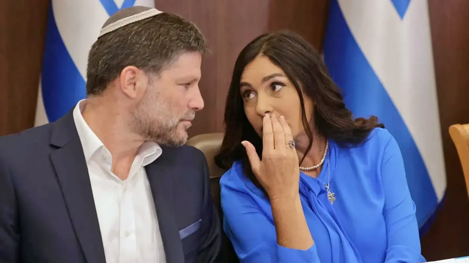 מירי רגב ובצלאל סמוטריץ',ישיבת ממשלה, 30 ביולי 2023