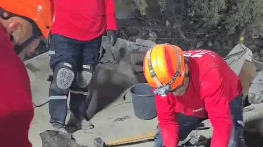 יחידת החילוץ העירונית 'רעם 7' קיימה אימון מיוחד