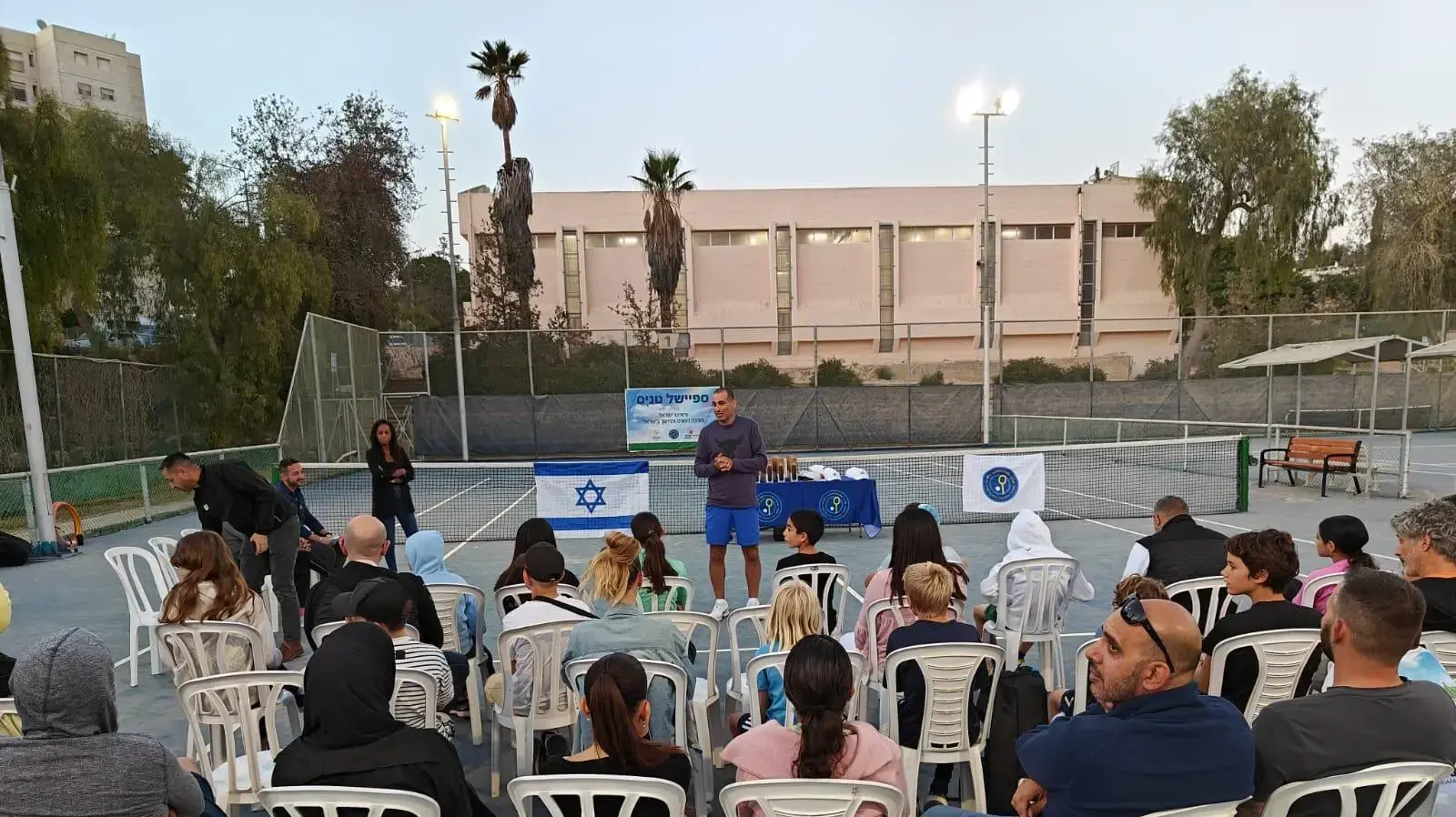 אנדי רם מדבר לילדי והורי תוכנית הד סטארט