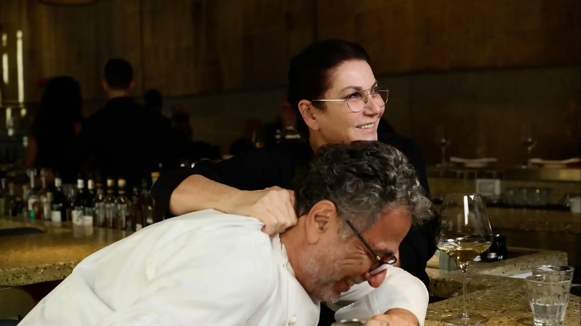 חיים כהן עם רותי ברודו, חגיגות 13 למסעדת יפו תל אביב