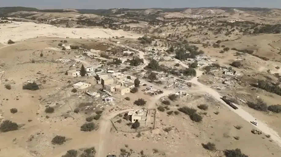 שטח המקרקעין באזור יער יתיר-חירן, בנגב