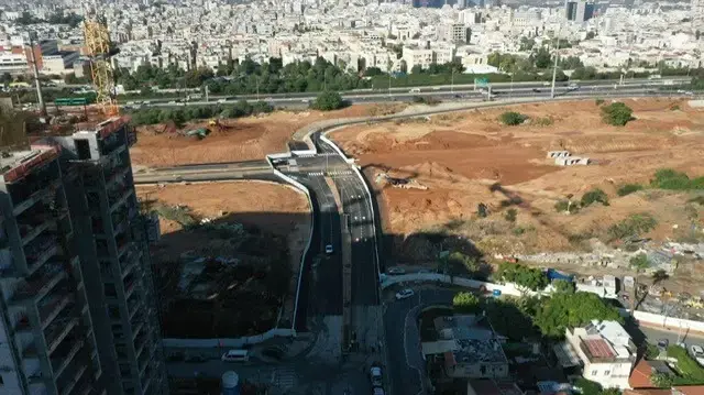 כביש היציאה החדש מגבעת שמואל
