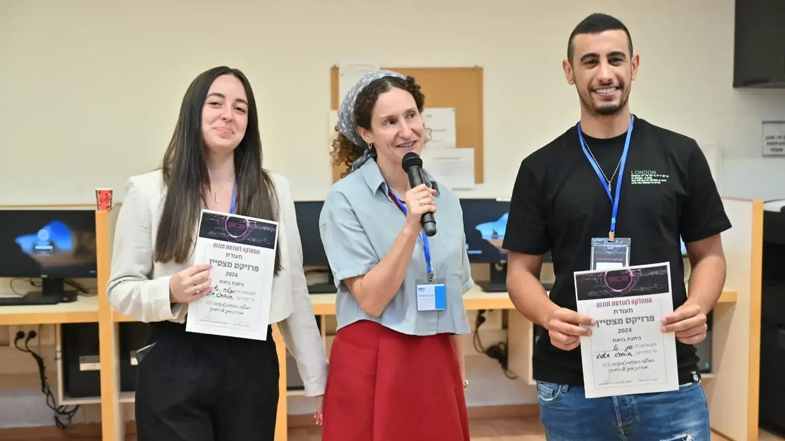 טל סיני, ד״ר הדסה דלטרוף ושי מצליח