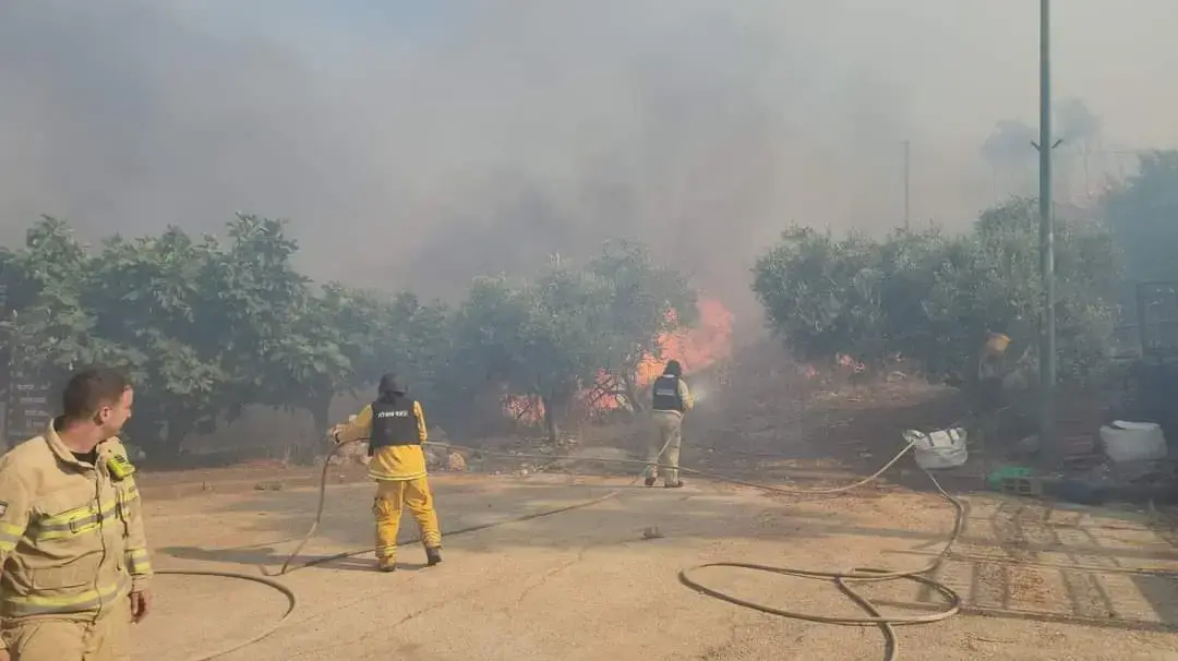 שריפות בקרית שמונה