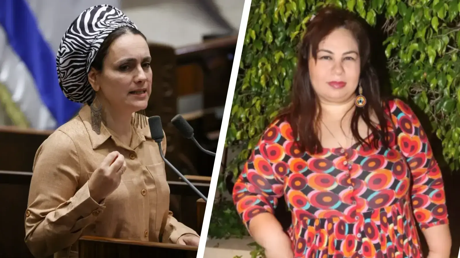אמירה בוזגלו וח"כ לימור סון הר-מלך
