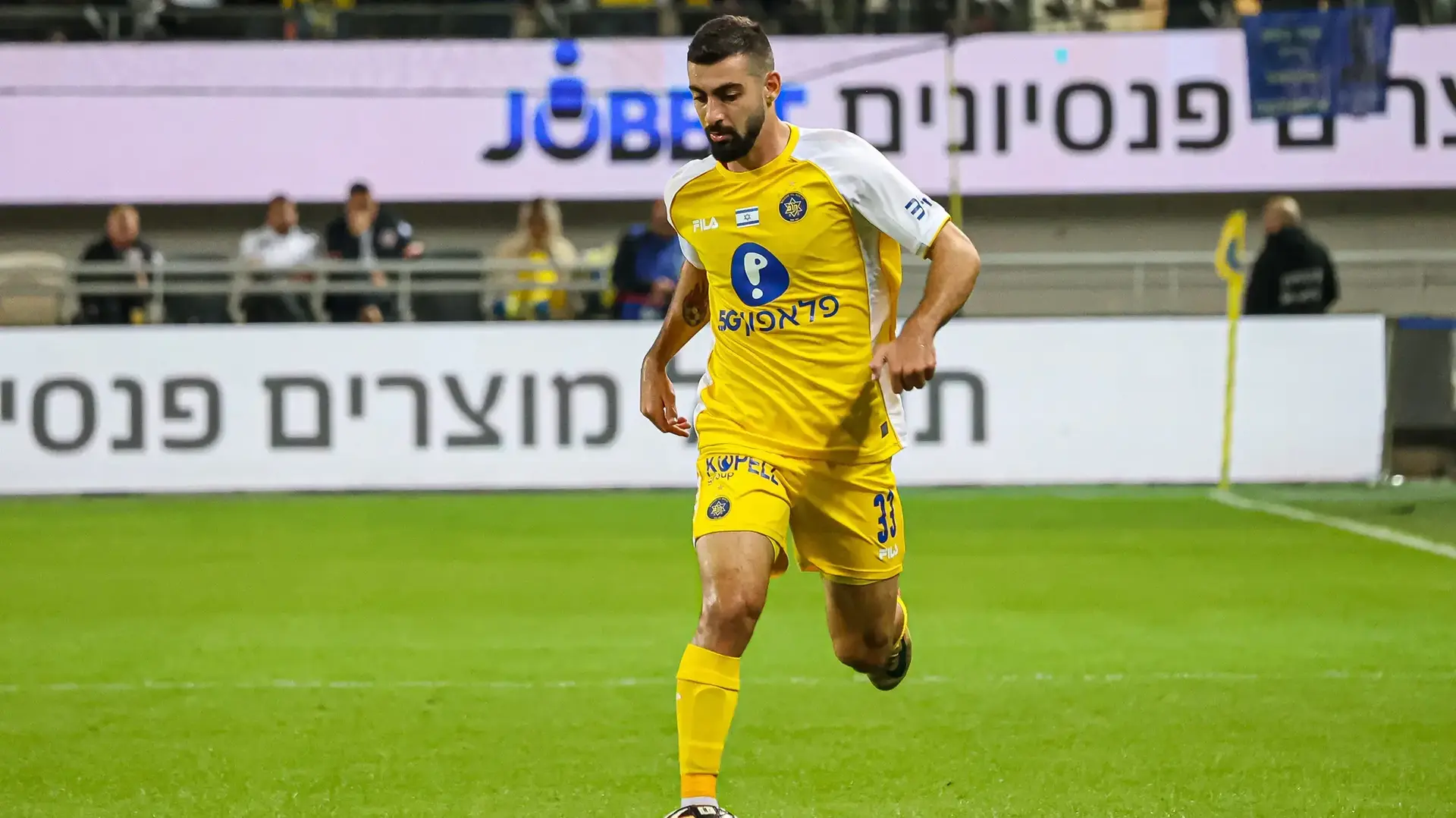 הישאם לאיוס, שחקן מכבי תל אביב