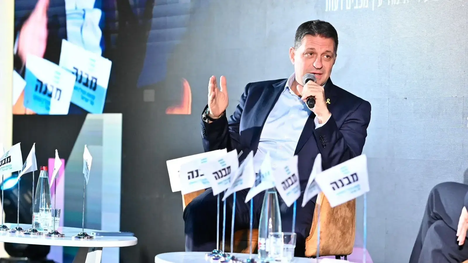 חיים ביבס בוועידת מרכז הבנייה הישראלי במלון דן אילת