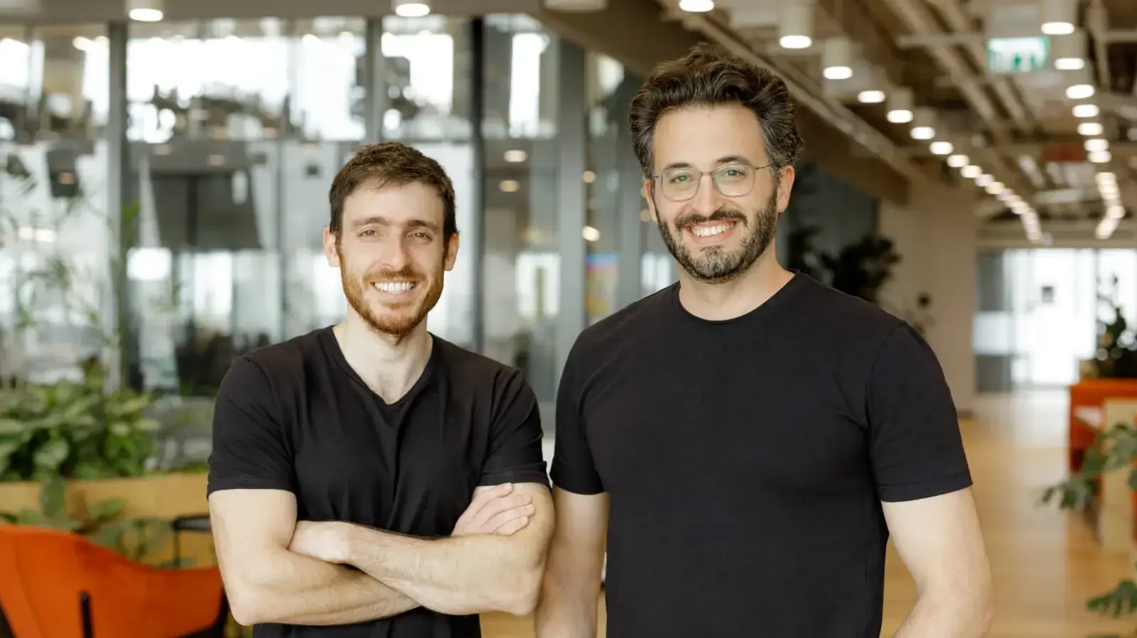 מייסדי Hexagate: יניב ניסנבויים המנכ"ל וניב יחזקאל סמנכ"ל טכנולוגיות