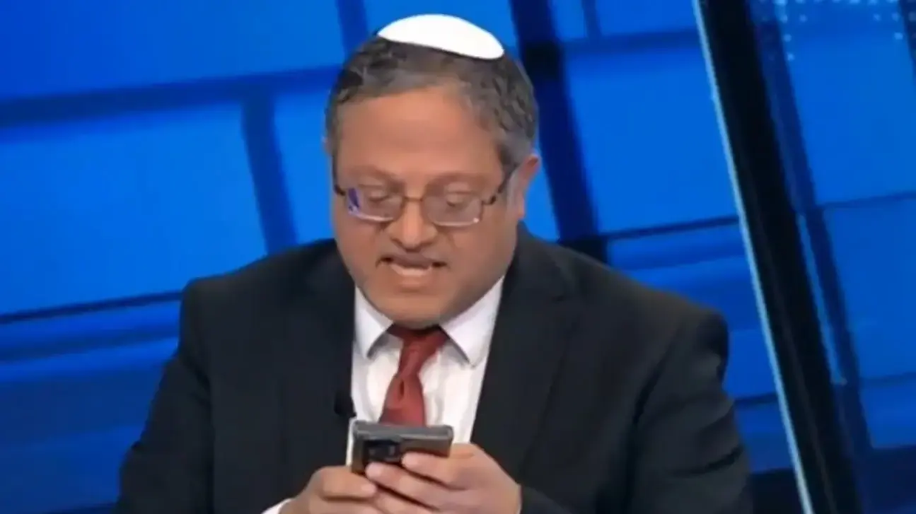 איתמר בן גביר פגוש את העיתונות