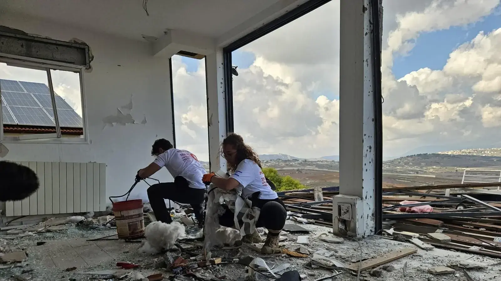 אלפי מתנדבי 'לב אחד' גויסו למשימות שיקום הצפון