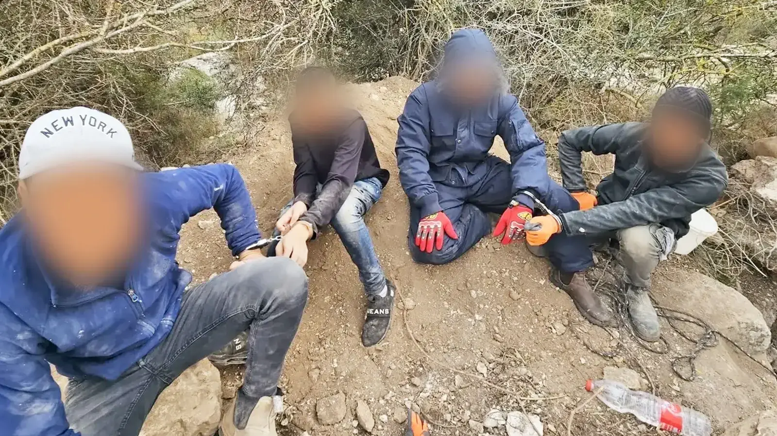 שודדי עתיקות נתפסו בחורבת בינית, בין אילניה לכפר כנא שבגליל התחתון