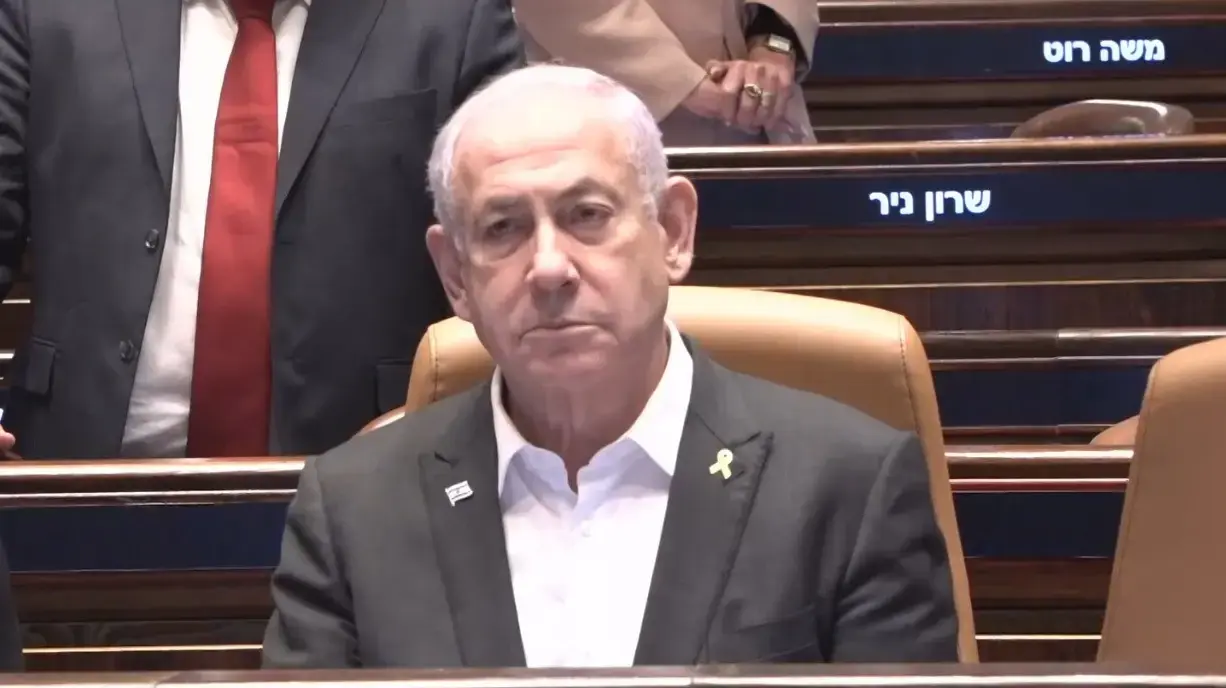 ראש הממשלה, בנימין נתניהו במליאת הכנסת, 31 בדצמבר 2024 ראש הממשלה, בנימין נתניהו במליאת הכנסת, 31 בדצמבר 2024