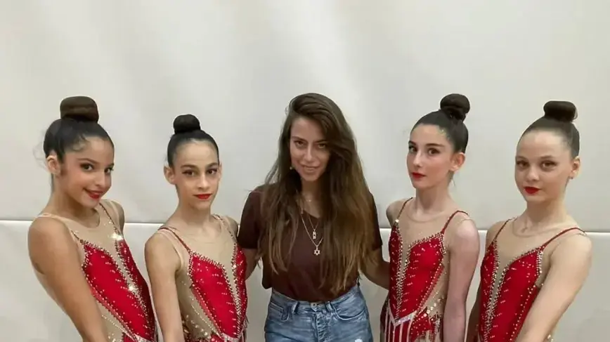 יוליה איגלניק עם המתעמלות