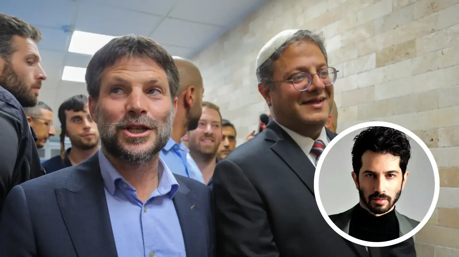 איתמר בן גביר ובצלאל סמוטריץ' / רן דנקר