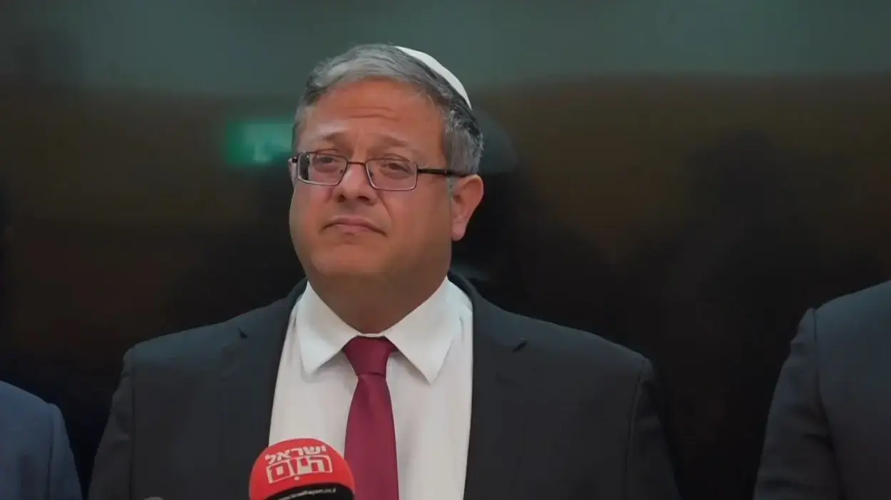 איתמר בן גביר בהצהרה לתקשורת, 16 בינואר 2025